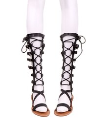 import shoes | Lace Up Tall Gladiator Sandal(サンダル)