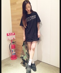 DRYCLEANONLY | T-onepiece(Tシャツ/カットソー)