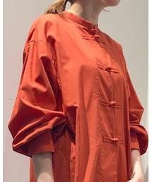 URBAN RESEARCH | チャイナ釦マキシワンピース(ワンピース)