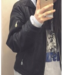 もらいもの☺︎ | ライダースジャケット