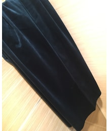 GU | ベロアワイドパンツ(パンツ)