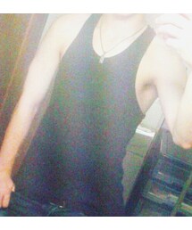 黒タンク(タンクトップ)