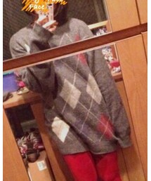 古着 | アーガイルニット(ニット/セーター)