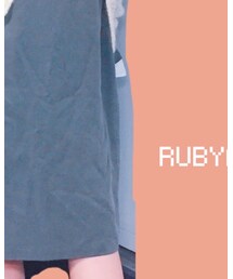 RUBY AND YOU | (ワンピース/ドレス)