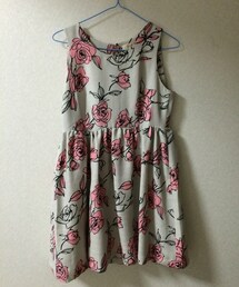 花柄ワンピース(ワンピース)