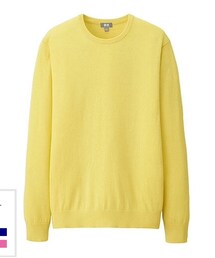 UNIQLO | コットンカシミヤクルーネックセーター(ニット/セーター)
