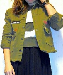 ZARA | ミリタリージャケット