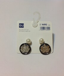 GU | パールピアス(ピアス（両耳用）)