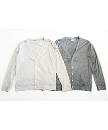 MANUAL ALPHABET | 60/2 トルファントップ 天竺CARDIGAN(カーディガン/ボレロ)