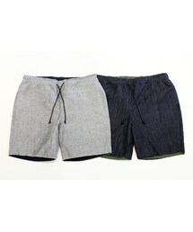 MANUAL ALPHABET | MANUAL ALPHABET (マニュアル アルファベット) LINEN WASHER RV SHORTS(その他パンツ)