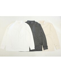 LOCALINA | LOCALINA-MERIYASU-(ロカリナ-メリヤス) " MOCK NECK TEE "(Tシャツ/カットソー)