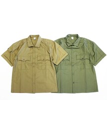  | COMFORTABLE REASON (コンフォータブルリーズン) " Panama cloth Safari shirts "(シャツ/ブラウス)