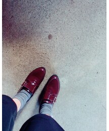 GU | （GU）モンクストラップシューズ(シューズ)