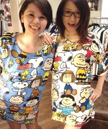 Snoopy長版T(Tシャツ/カットソー)