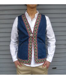 SALTWATER COWBOY | SALTWATER COWBOY：HIPPIE VEST ヒッピーベスト(ベスト)