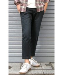 THREE3 TO2 FIVE5 | THREE3 TO2 FIVE5：バックサテンクロップドパンツ：ブラック(その他パンツ)