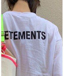 VETEMENTS | Tシャツ/カットソー