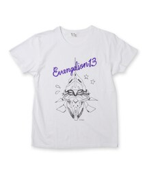 RADIO EVA | 417 by EDIFICE × EVA EVANGELION 13 TEE (WHITE)(Tシャツ/カットソー)