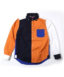 RADIO EVA | EXCHANGE EVA B.D. OXFORD SHIRTS(クレイジーB)(シャツ/ブラウス)