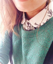 made in HEAVEN | アリス柄付け襟(シャツ/ブラウス)