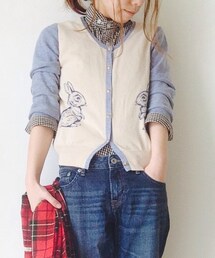 KARINE | うさぎ柄カーディガン(カーディガン/ボレロ)