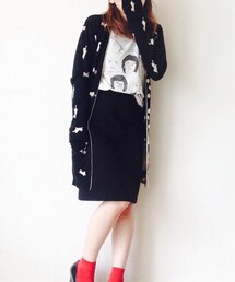 made in HEAVEN | ねこ柄カーディガン(カーディガン/ボレロ)