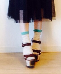 miu miu | ウェッジソールサンダル(サンダル)