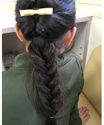 ヘアスタイル | バレッタ/ヘアクリップ