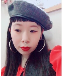 顔。 | ピアス（片耳用）