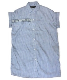 ALDIES | ALDIES Rollup Long Shirt HICKORY / アールディーズ ロールアップシャツ ヒッコリー
(シャツ/ブラウス)