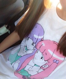 ヴィレッジヴァンガード | #ヴィレヴァン#ツインテール協会#愛ま先生(Tシャツ/カットソー)