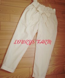 LOWRYS FARM | ホワイトパンツ(その他パンツ)