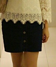 ems excite | デニムスカート