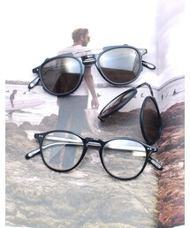 GARRETT LEIGHT | GarretLeightCaliforniaOptical "Hamton & Clip"(メガネ)
