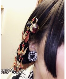 Handmade | ミンネというハンドメイドサイトで購入しました👀(ヘアアクセサリー)