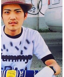 ショットのＴシャツに落書きしたやつ | Tシャツ/カットソー