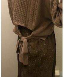 earth music&ecology | バックスタイル(ニット/セーター)