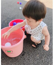 今日も水遊び♡ | トップス