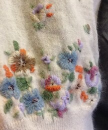 CHILD WOMAN | 花刺繍カーディガン(カーディガン/ボレロ)