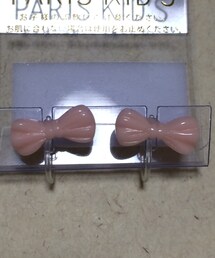 リボンノンホールピアス(ピアス（両耳用）)