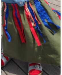 DENIM DUNGAREE | スカート