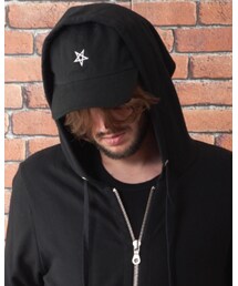 NOID. | ペンタグラム刺繍cap(帽子)