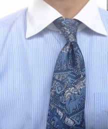 HERMES | エルメス青動物タイ(ネクタイ)