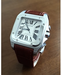 Cartier | サントス100MM(アナログ腕時計)