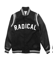 RADICAL | 皮袖棒外 (スタジャン)