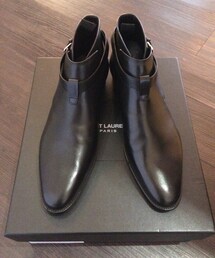 SAINT LAURENT PARIS | 中筒尖頭皮鞋 (ブーツ)