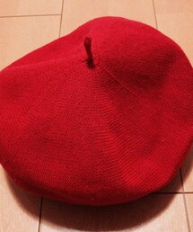 GU | メッシュ赤ベレー帽(ハンチング/ベレー帽)