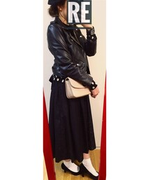 横向き | ライダースジャケット