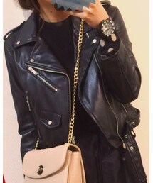 ZARA | ライダースジャケット