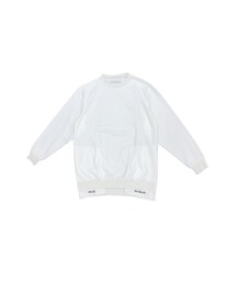 MUZE | LAYERED HI NECK TEE (スウェット)